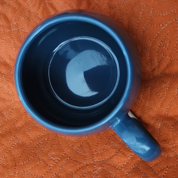 Fuji Boeki-looking mug, LG Sz, Stoneware, Nantucket Blue, excellent like new! - Picture 7 of 9